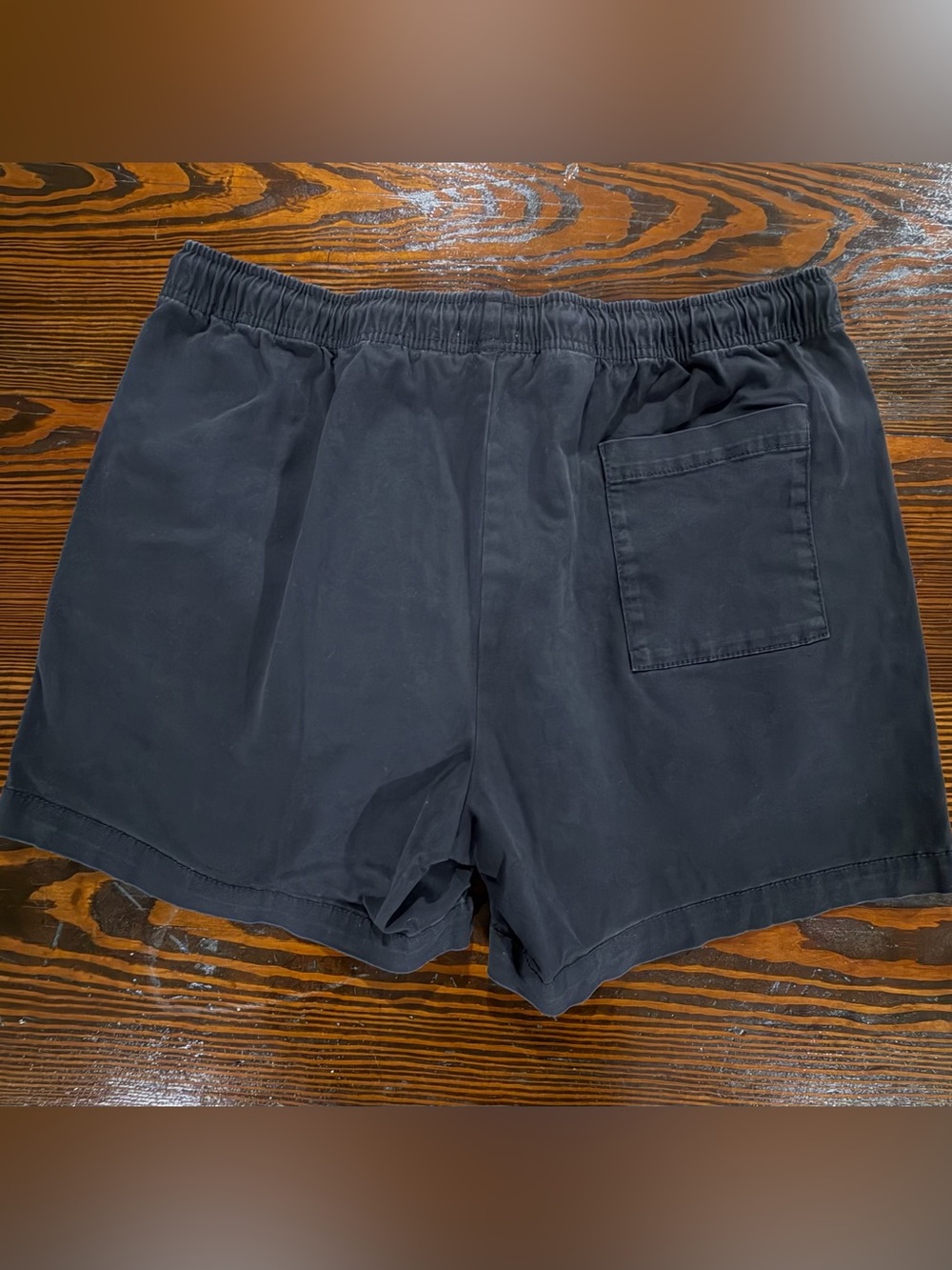 Cabana by crown and Ivy Men's Black Drawstring Casual Shorts size L - Picture 2 of 7
